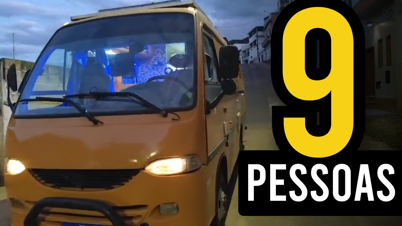 🚐💨 VOLARE A6 PARA 9 PESSOAS? SIM! | Layout Completo | Viajar e Dormir Confortavelmente!