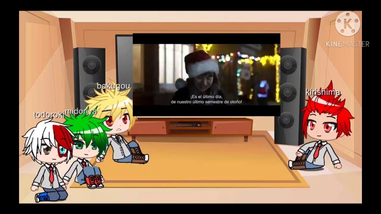 bnha reaccionan trailer de terror parte 2