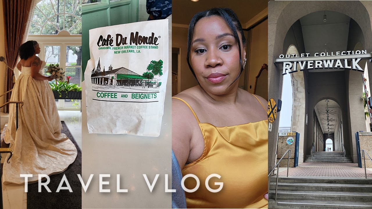 NEW ORLEANS TRAVEL VLOG + My Friend's Wedding + Shopping, Prep, Packing