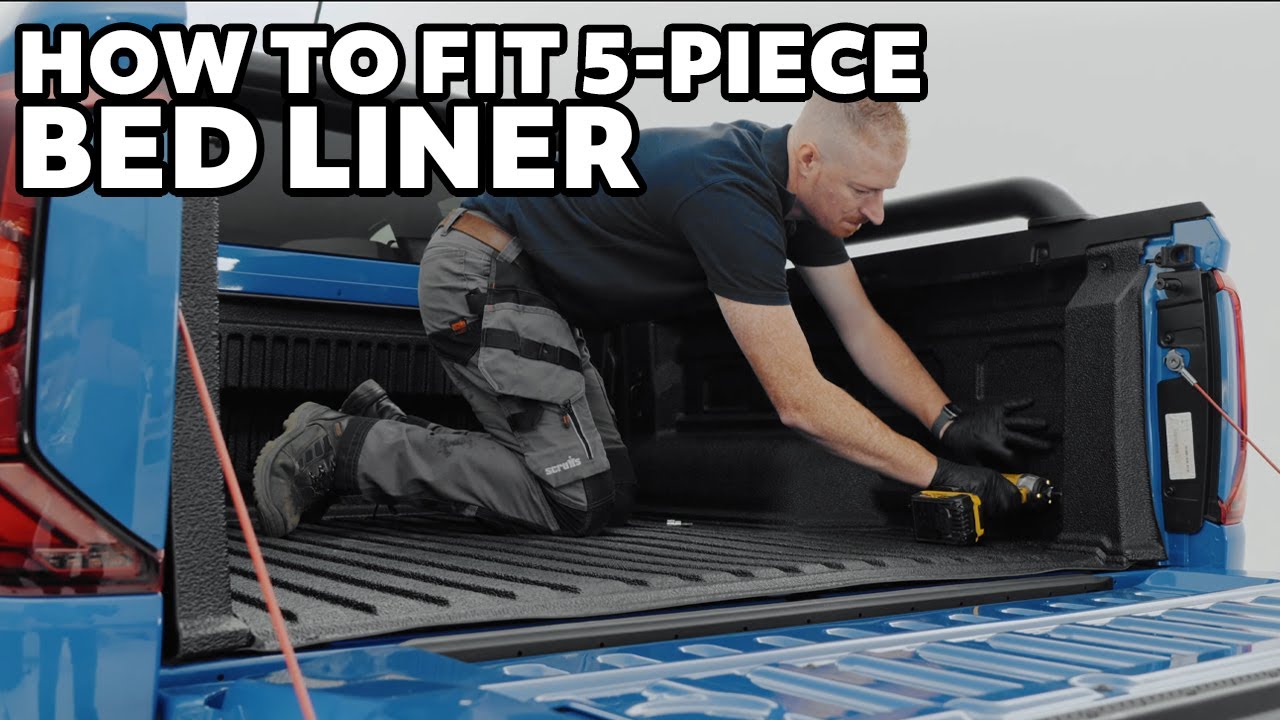 How To Install 5-Piece Load Bed Liner for 2023+ VW Amarok
