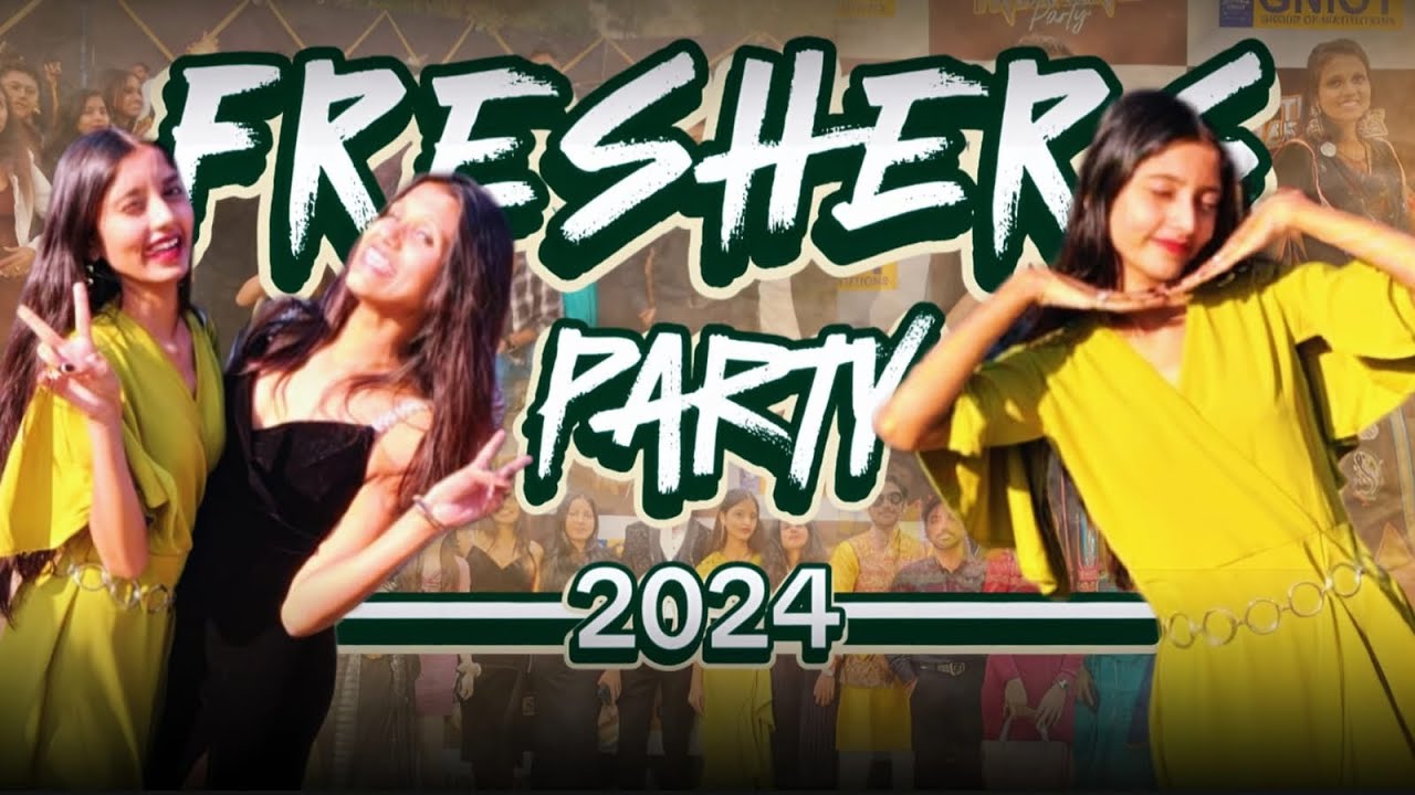 GNIOT fresher party 2024🥳✨