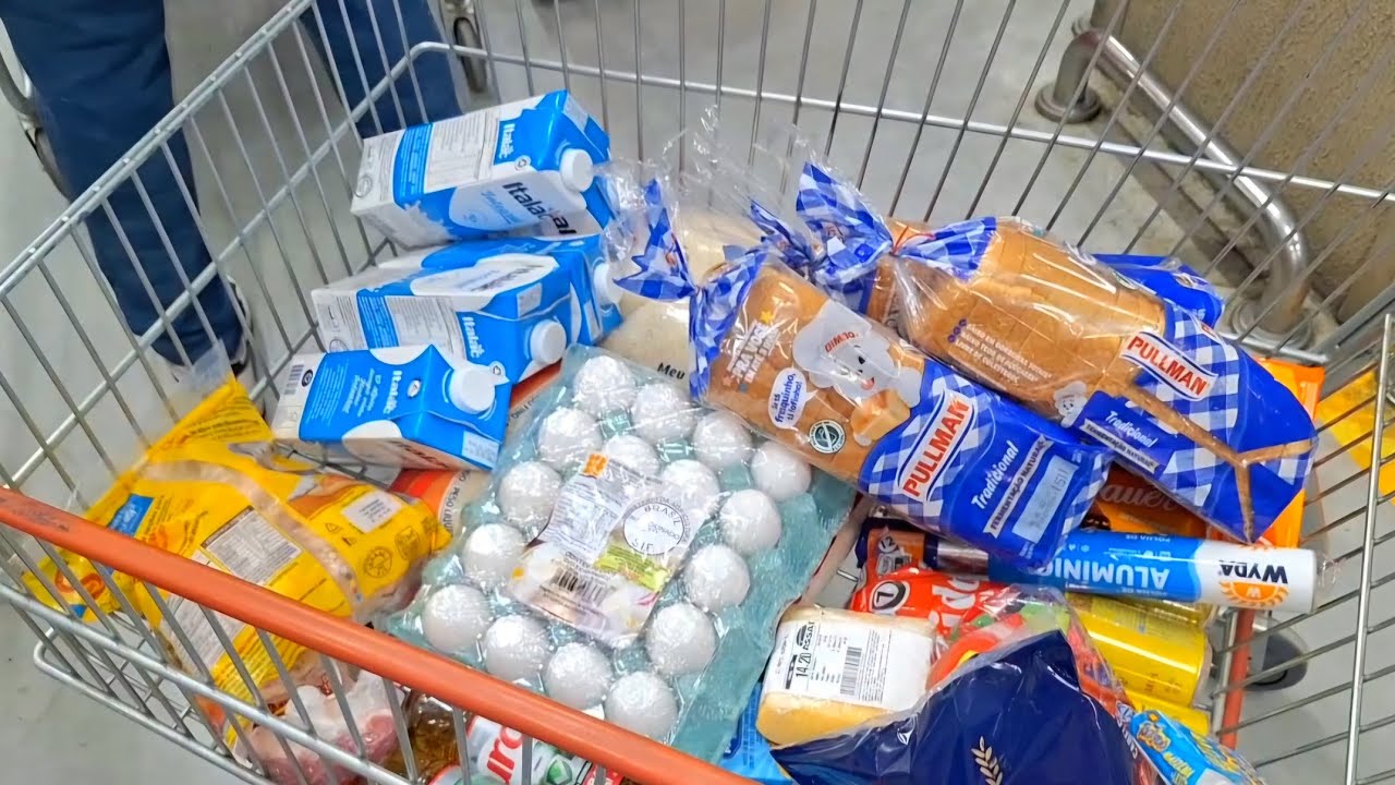 COMPRAS DA SEMANA | DIA DE SUPERMERCADO 🛒 - VLOG