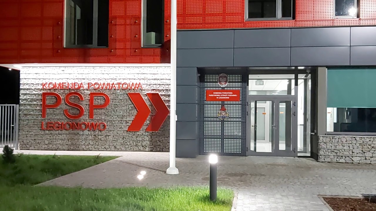 Nowa siedziba Państwowej Straży Pożarnej w Legionowie