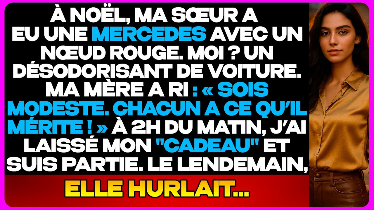 À Noël, Ma Sœur A Reçu Une Mercedes… Moi, Un Désodorisant Pour Voiture...
