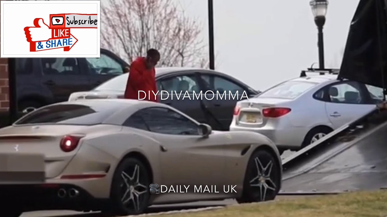 Sharina Hudson Ferrari Towed
