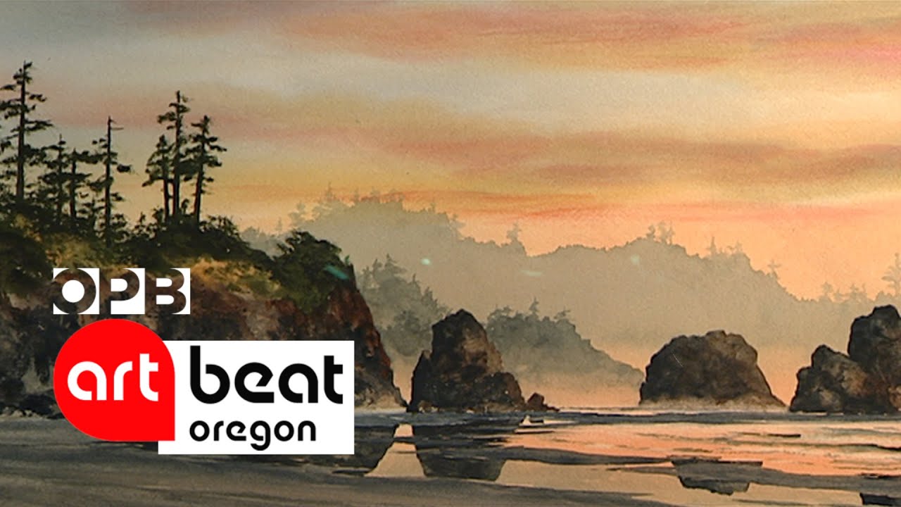Oregon coast watercolor artist Jeffrey Hull | Oregon Art Beat from the OPB Archive