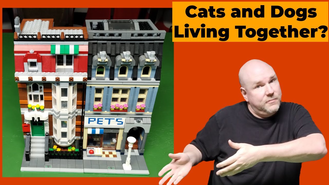 Обзор модульного конструктора 10218 Creator Expert от AliExpress, а не Lego Pet Shop