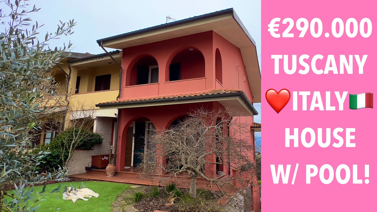 🇮🇹 Live Tour a Modern 4 Story ITALIAN Town Home W/ POOL In TUSCANY! 🏊🏼🌴 2100 ft.² Just €290K!