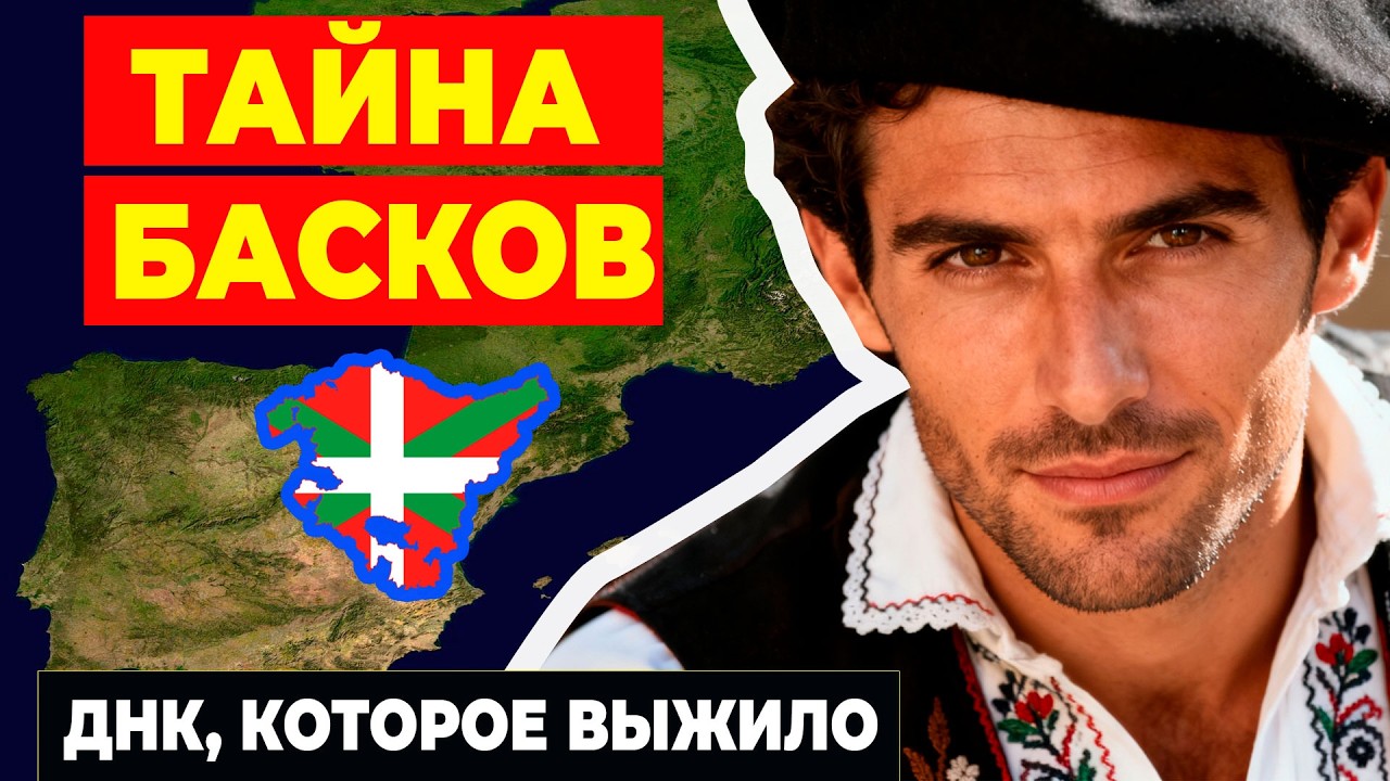 БАСКИ &mdash; НАРОД, ЗАСТЫВШИЙ ВО ВРЕМЕНИ  Что скрывает их ДНК