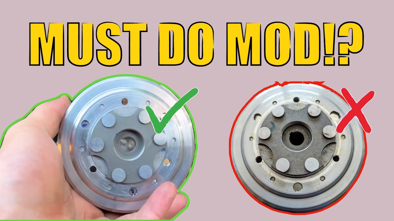 HONDA NAVI NEEDS LIGHTENED FLYWHEEL!!!