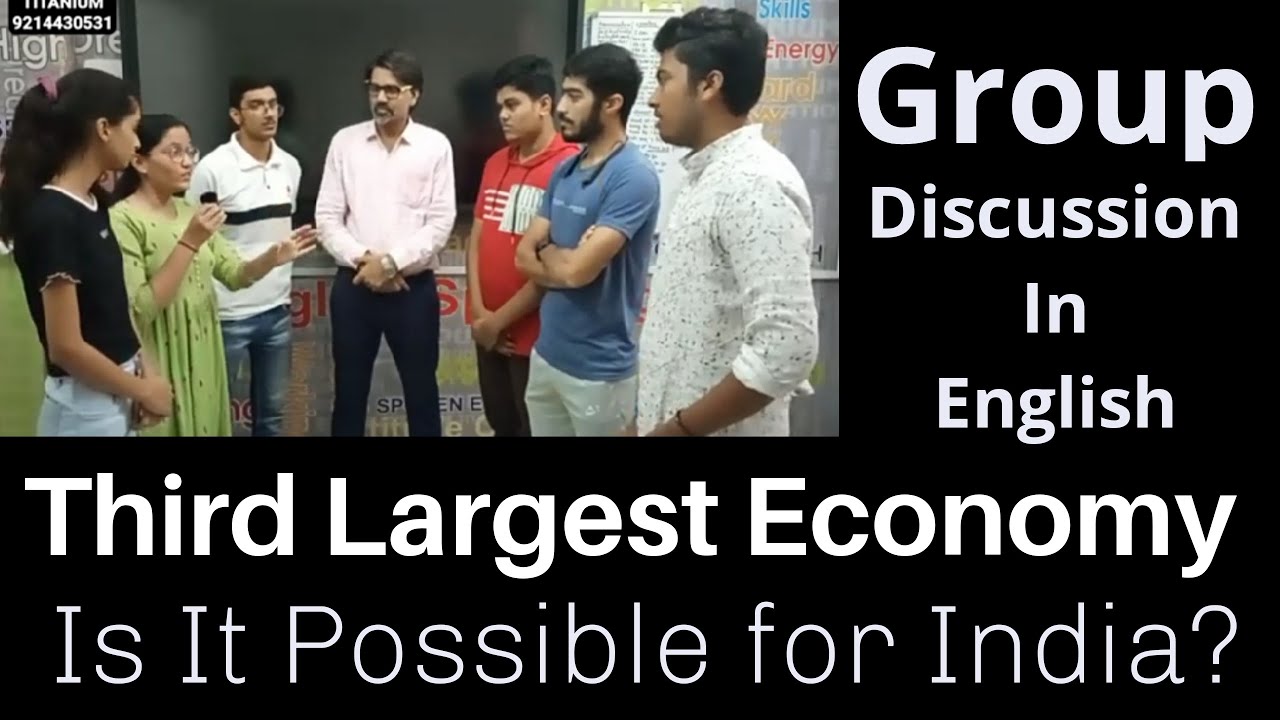 Third Largest Economy - Is it Possible for India | Group Discussion Topics in English | Mukesh Janwa