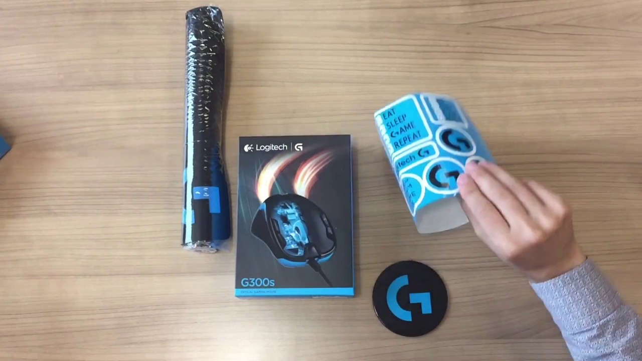A101 LOGITECH G300S Gaming Mouse - Mousepad - Sticker - Bardak Kutu A&ccedil;ılımı (Unboxing)