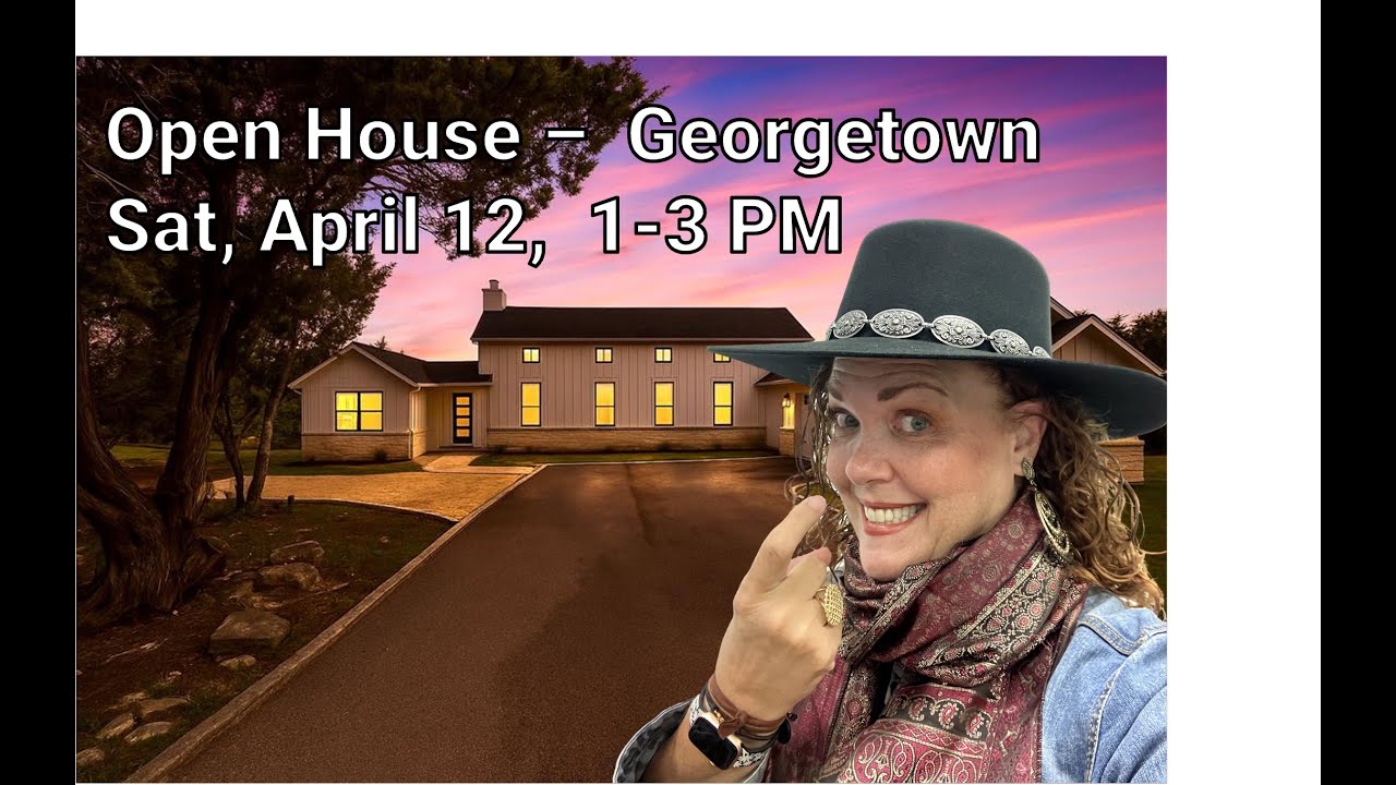 Open House - 6601 N Lakewoods Dr, Georgetown, Texas, 78633 - Amazing