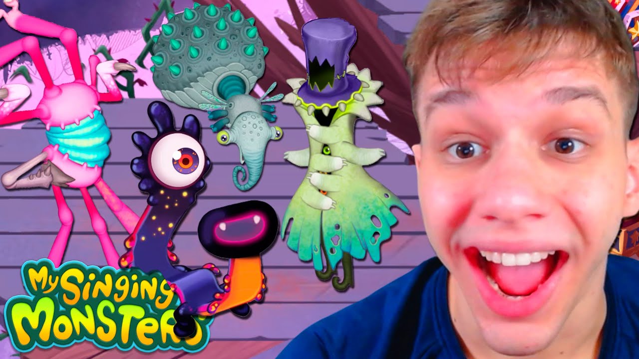 CARNAVAL PARANORMAL: COMPLETEI A NOVA ILHA MAIS ABSURDA E INCRÍVEL DE TODAS! (My Singing Monsters)