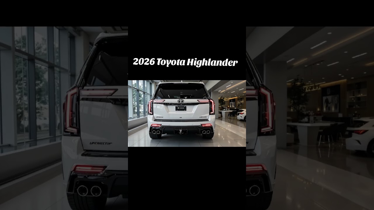 2026 Toyota Highlander #2026toyota #highlander #toyotahighlander Stay tuned!❤️