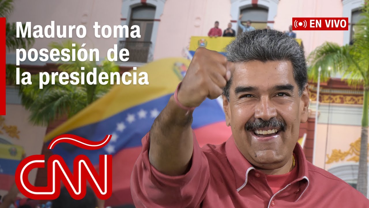 Así fue la asunción de Nicolás Maduro como presidente en Venezuela