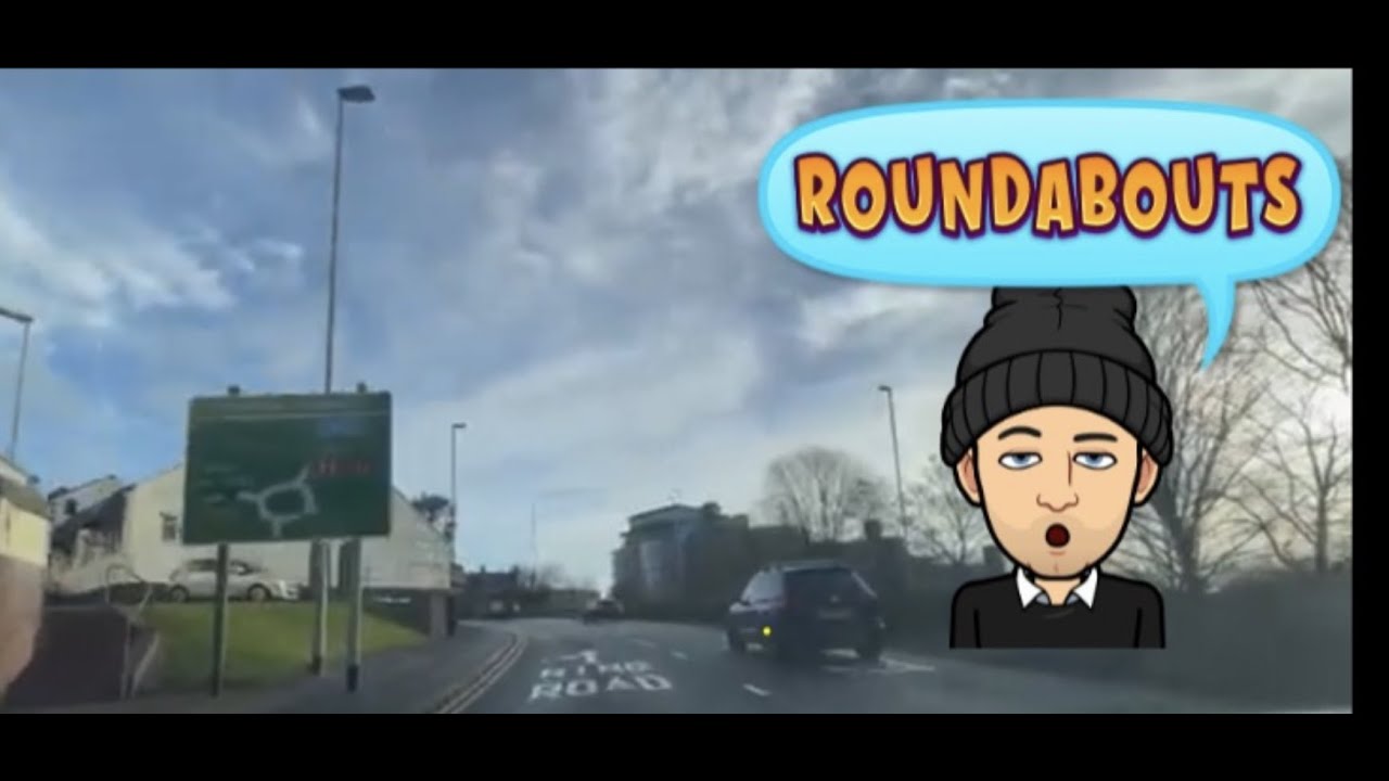 A driving lesson around the busy Newcastle Roundabouts