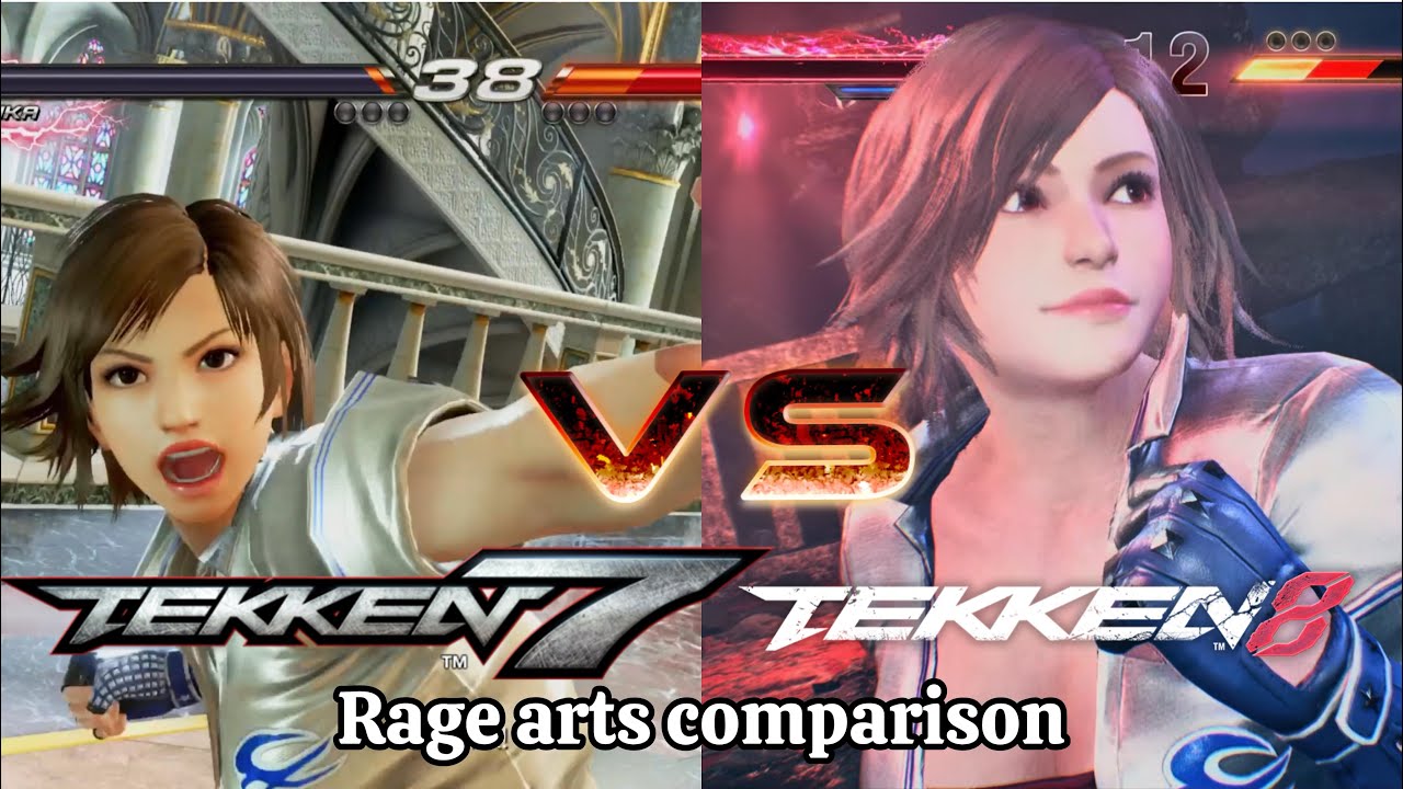 Tekken 7 Vs Tekken 8 Rage Arts