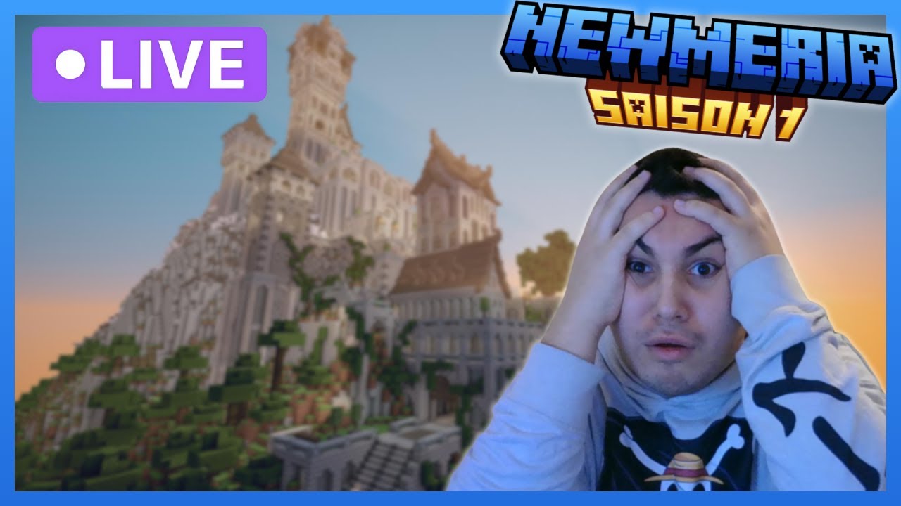 BIENTÔT LA FIN ?? LECTURE DE LA FANFICTION EN LIVE !! | Minecraft Newmeria Saison 1