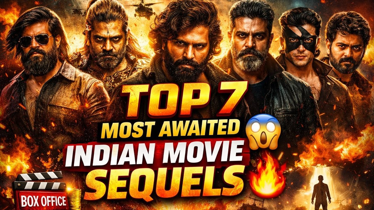 Most Hyped Upcoming Indian Movie Sequels Right Now  | Top 7 Upcoming movie Sequels💀 | upcoming movie
