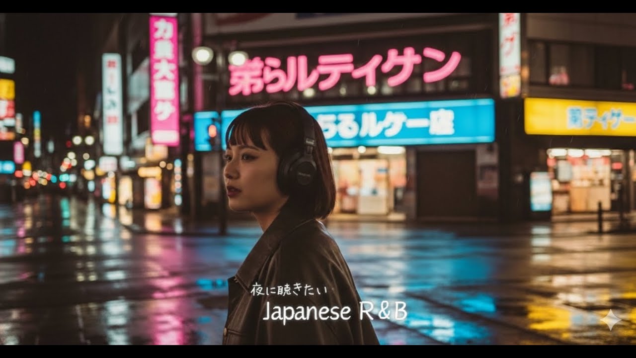 Rainy Drive J-R&B 🚗 静かなCity Flow