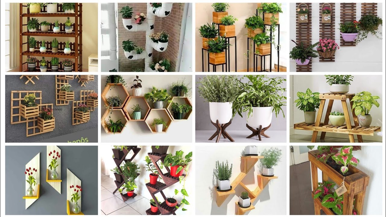 Latest 50 Indoor Wooden Plants Stands 2026 || Outdoor Wooden Plants Stands Ideas for Home
