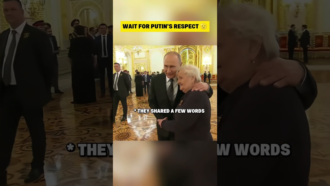 Putin Never Forget His Teacher 😢 | Respect Always
