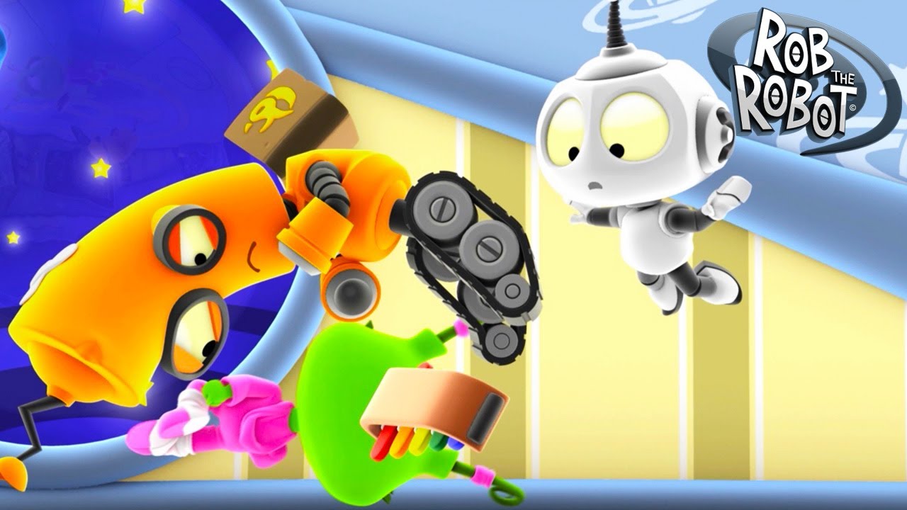 Zero Gravity | Rob the Robot & Friends - Funny Kids TV