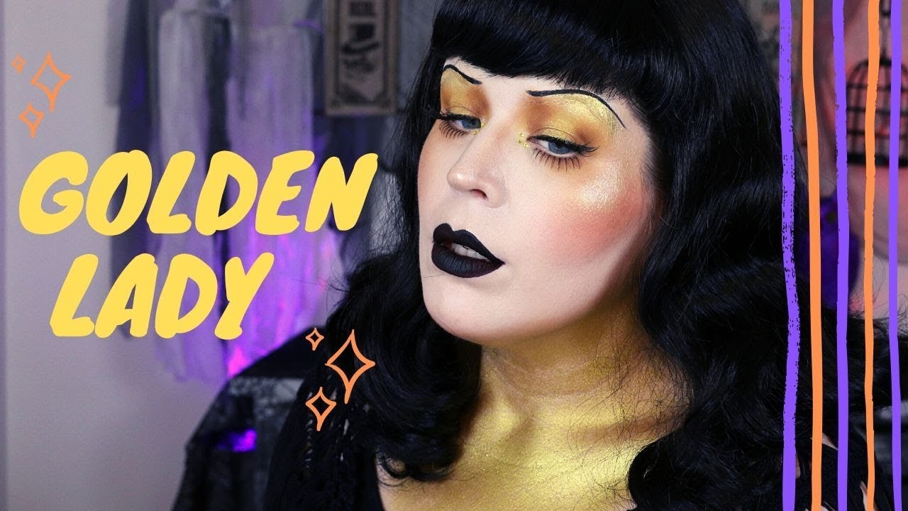 GOLDEN DREAMS A Glam Halloween Tutorial