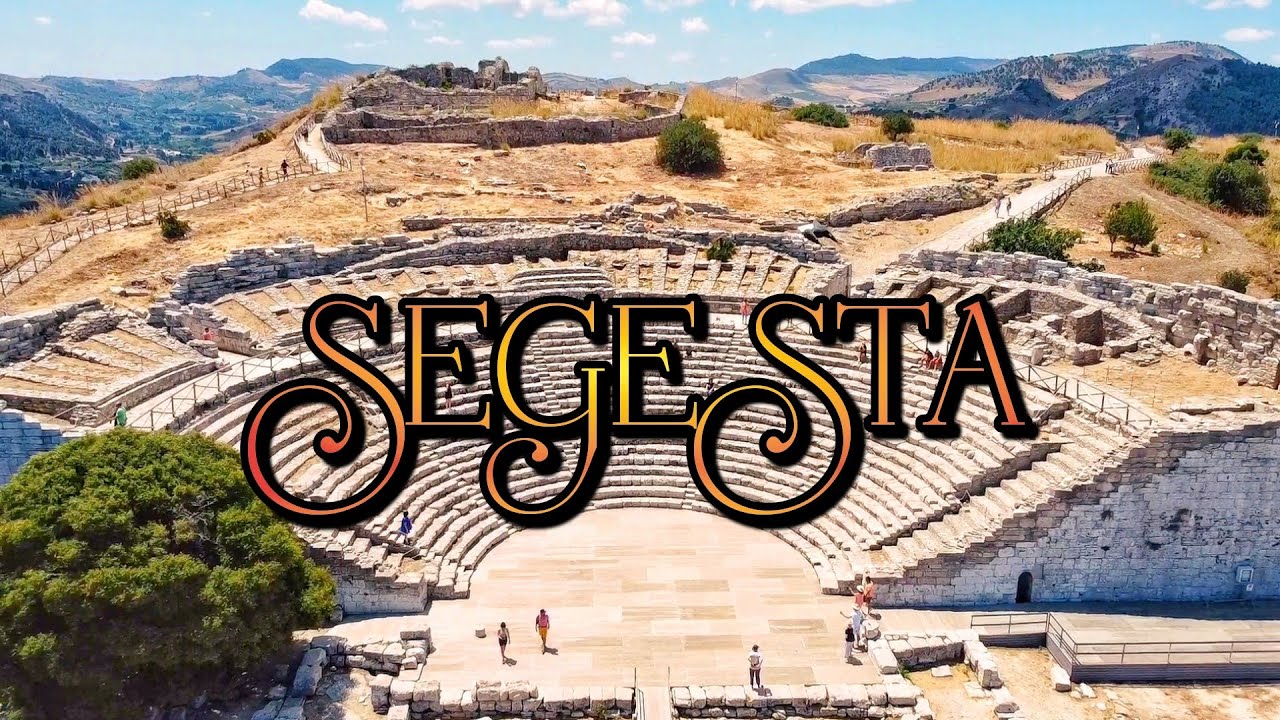SEGESTA (TP) || TEMPIO E TEATRO - DRONE VIDEO
