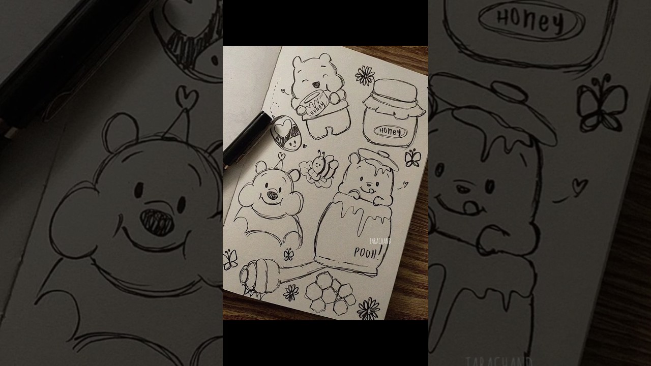 Best Doodle art 🐼 Ideas 💡 when you're Bored #shorts