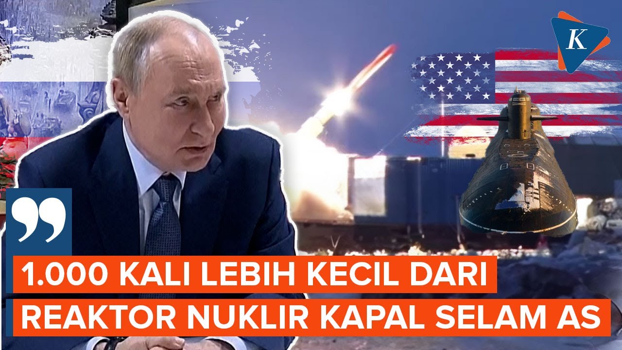 Rudal Burevestnik "Disepelekan" Trump, Putin Bandingkan dengan Kapal Selam AS