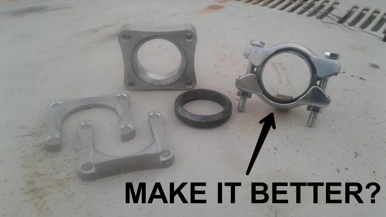 Can we improve some vintage VW exhaust donut gasket clamps?