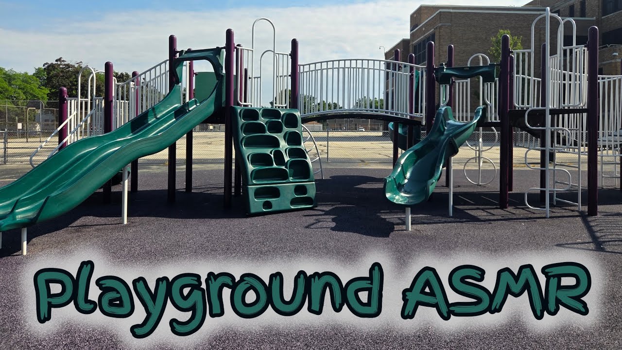 Playground ASMR (Tracing & Scratching)