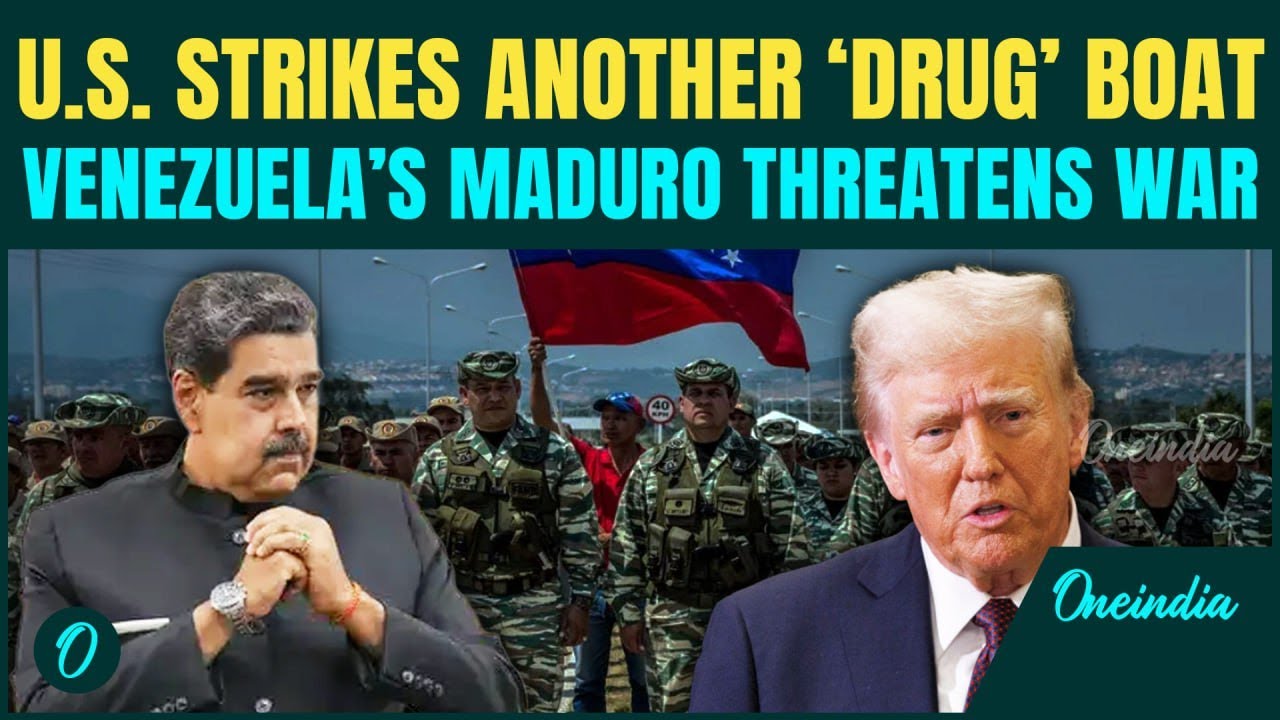 U.S-Venezuela War EXPLODES: Maduro Warns Americans to Stop &lsquo;MAD&rsquo; Trump| U.S Kills 4 Narco-Terrorists