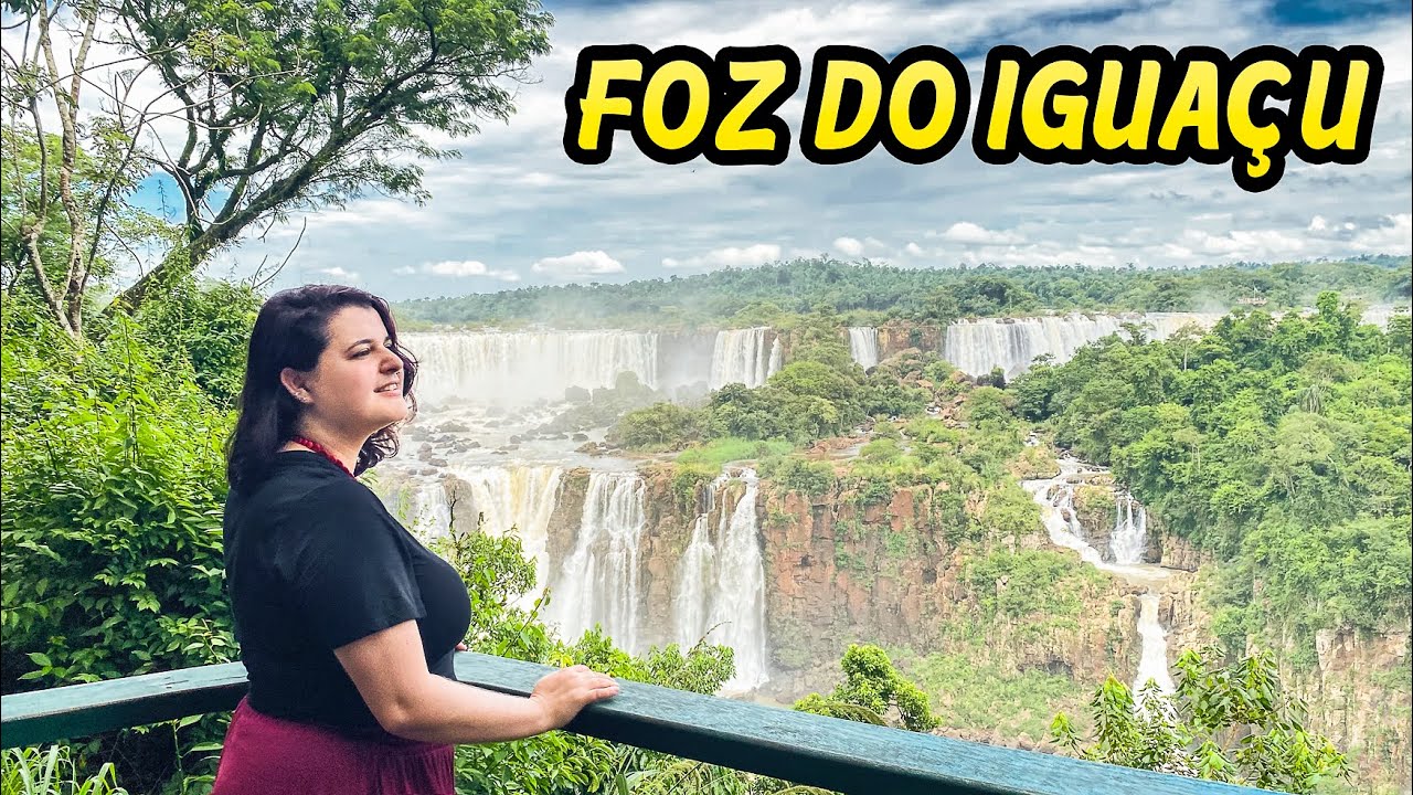 FOZ DO IGUAÇU - Uma das 7 maravilhas da natureza fica no Brasil