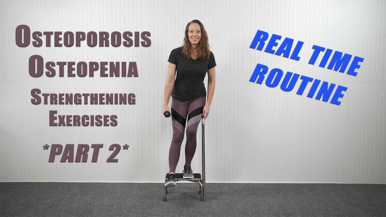PART 2 | Full Length Exercise Video for Bone Density | Osteoporosis and Osteopenia