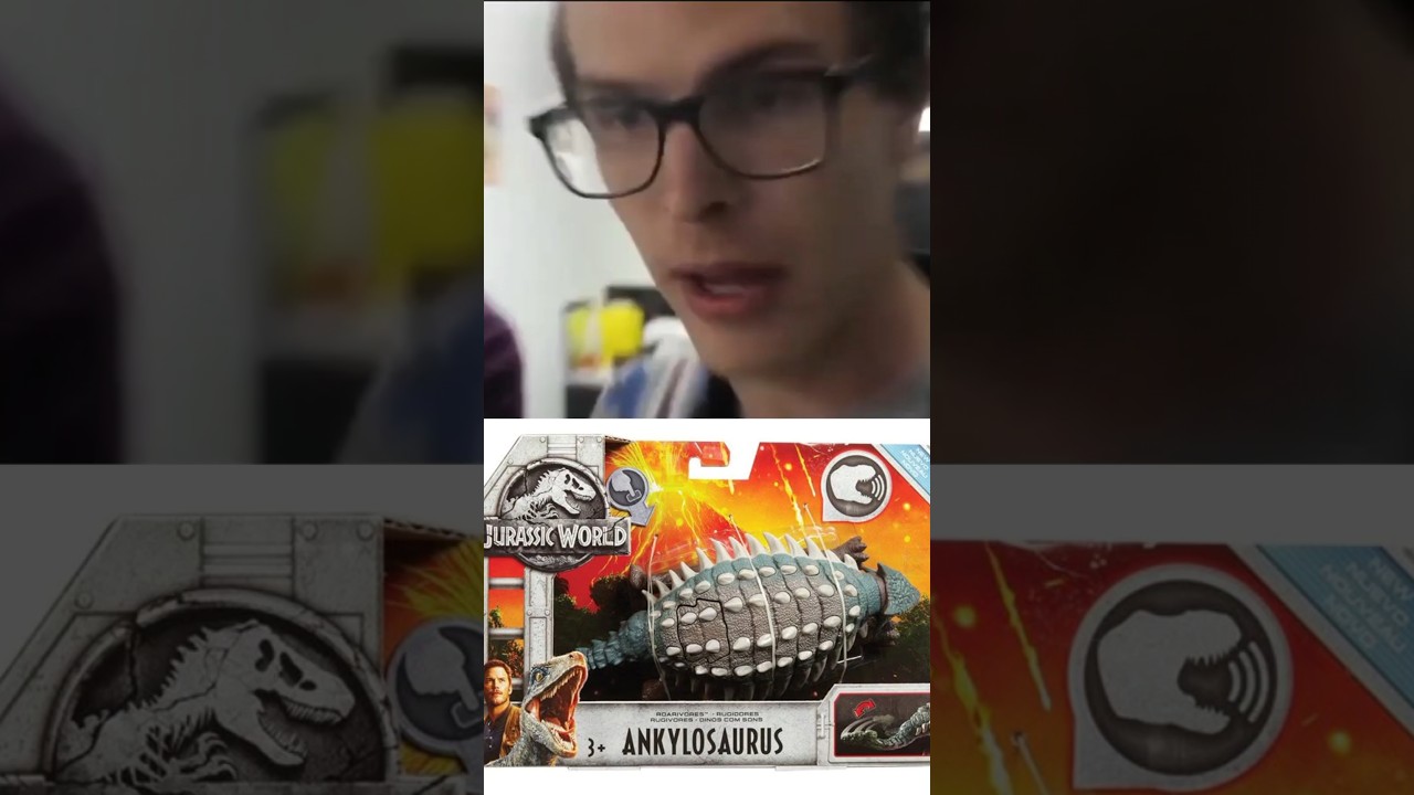 Ranking All Mattel Ankylosaurus Jurassic World figures with memes #jurassicworldrebirth #mattel