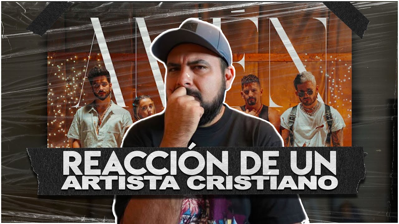 Amén - Ricardo Montaner, Mau y Ricky, Camilo, Evaluna | REACCION DE UN ARTISTA CRISTIANO |