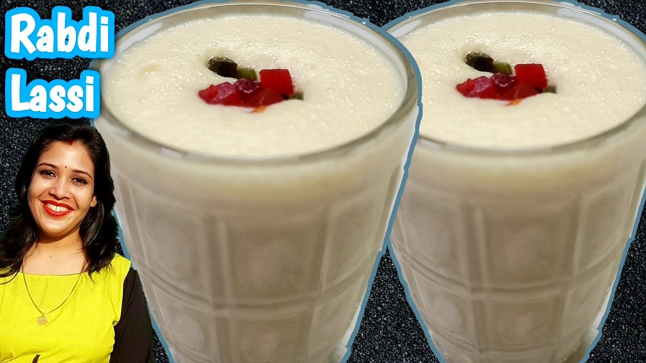 Rabdi Lassi | Lassi Recipe / Summer Drinks Recipe / Quick & Easy Summer Drink / Rabri Lassi