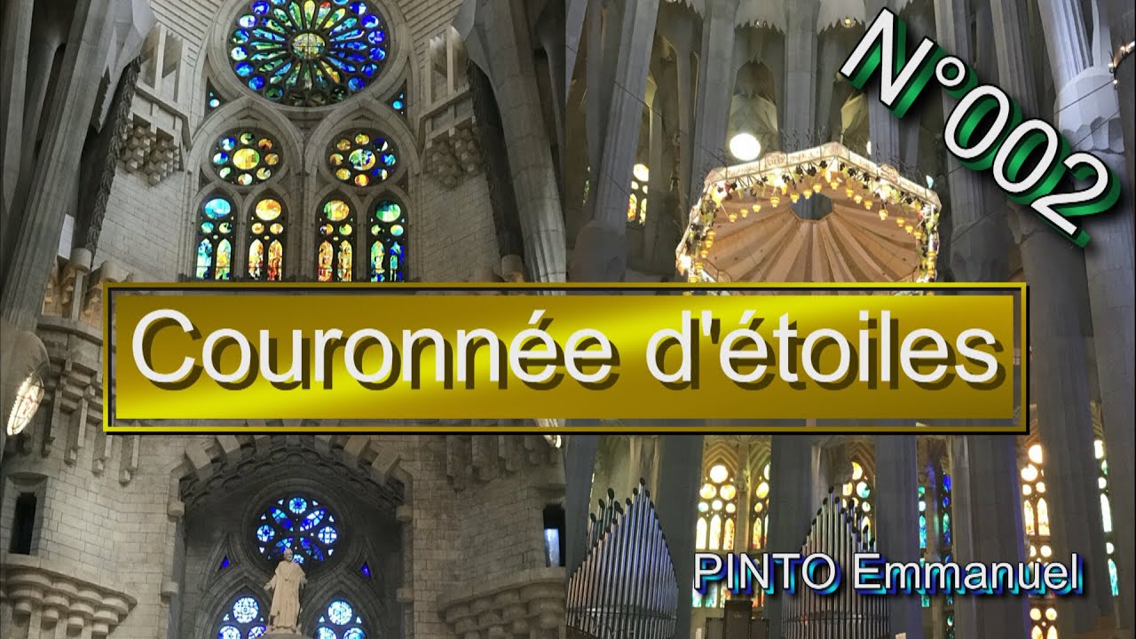 COURONNÉE D'ÉTOILES - Nous te saluons, Marie - V44-58 - N°14-10 - C.Emmanuel - Chant à Marie - N°002