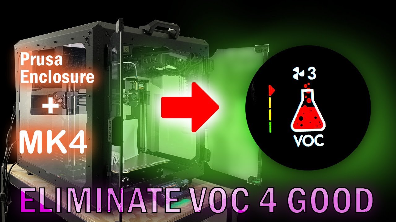 Original Prusa Enclosure + MK4  Air Exhaust Installation