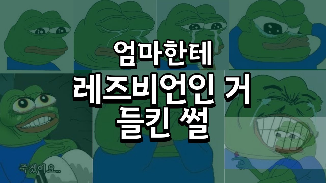 [SUB] 엄마한테 레즈비언인 거 들킨 썰 l 레즈 l 레즈커플 l lesbian l lesbian couple