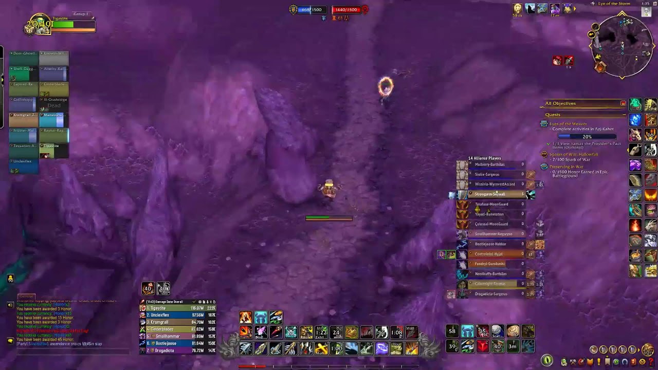 The War Within (BG Marathon) Top DMG Only!
