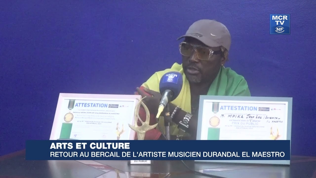 Retour au bercail de l'artiste musicien Durandal El maestro