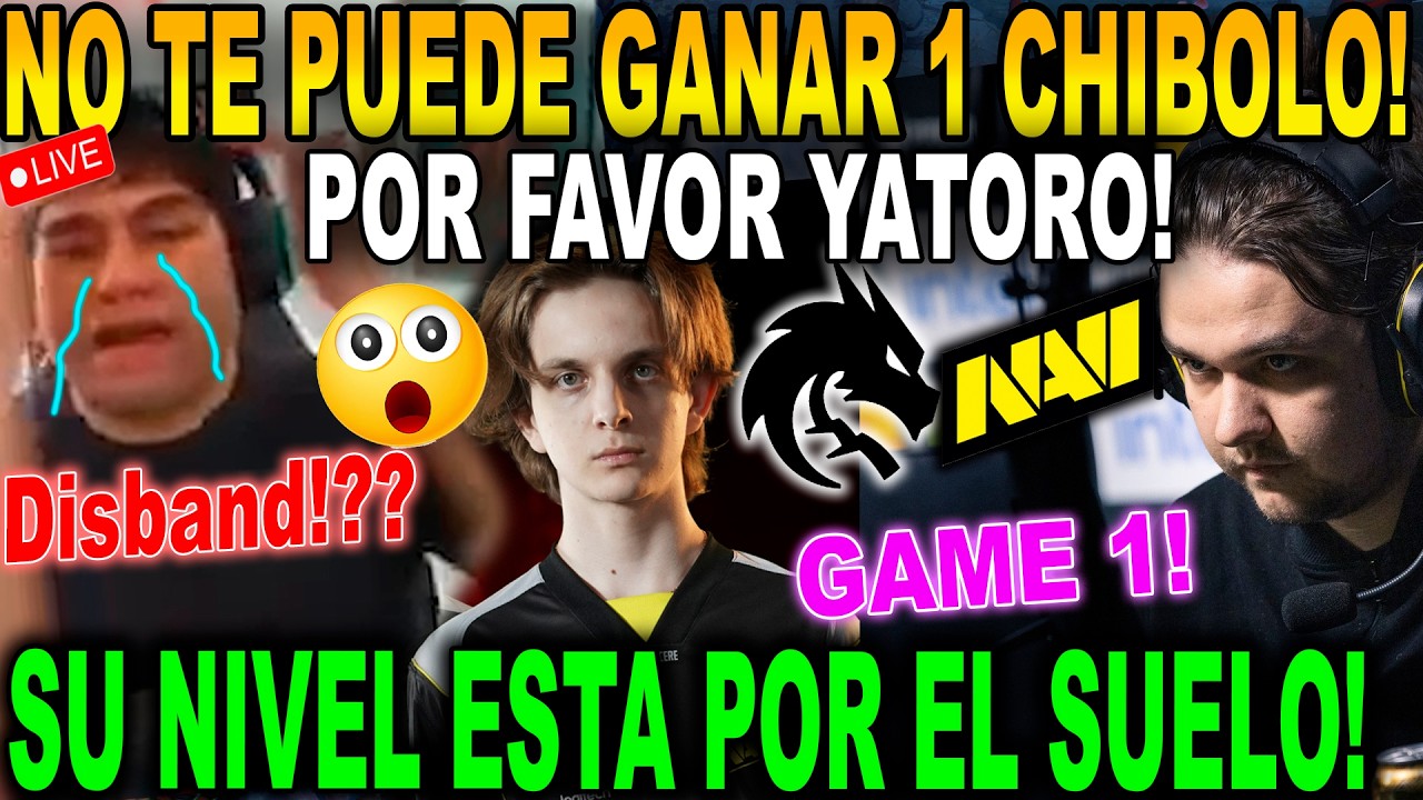 😲QUE OCURRE CON YATORO?😲 BENJAZ NO PUEDE CREER LO QUE HIZO SU IDOLO YATORO CONTRA NAVI! GAME 1