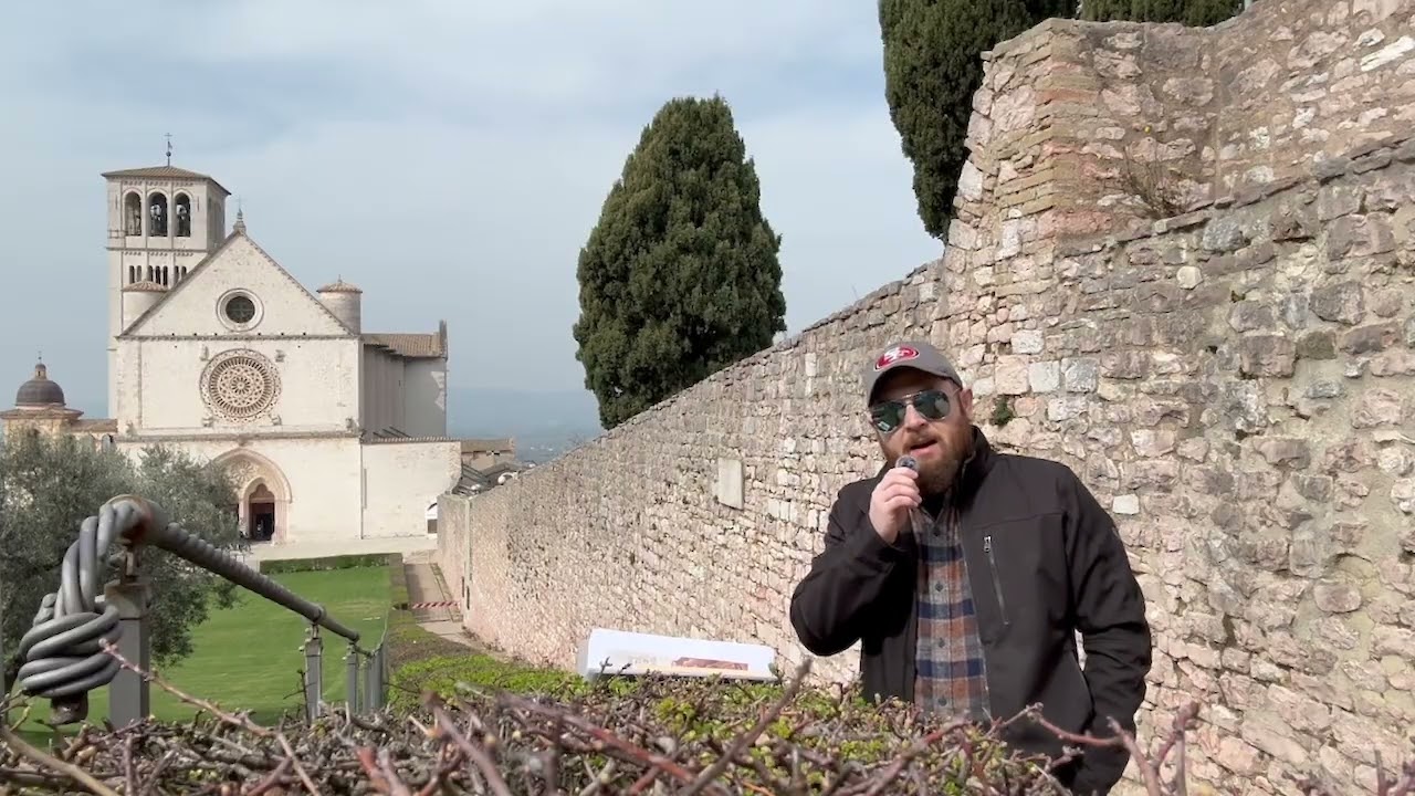 A Greeting and Birthday Blessing for Mary McNelis from Fr. Daniel in Assisi
