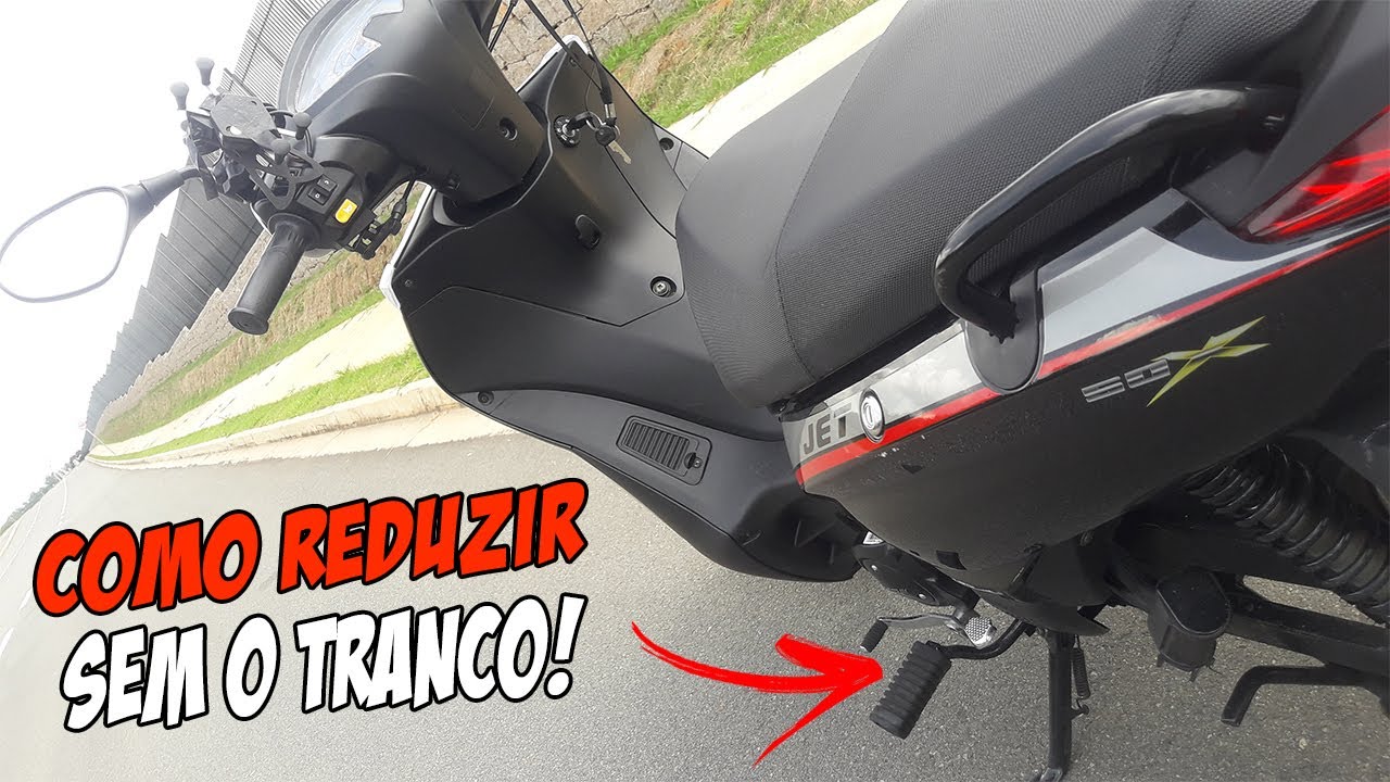 COMO REDUZIR MARCHA NA SHINERAY JET SEM DAR TRANCO!🤷‍♂️