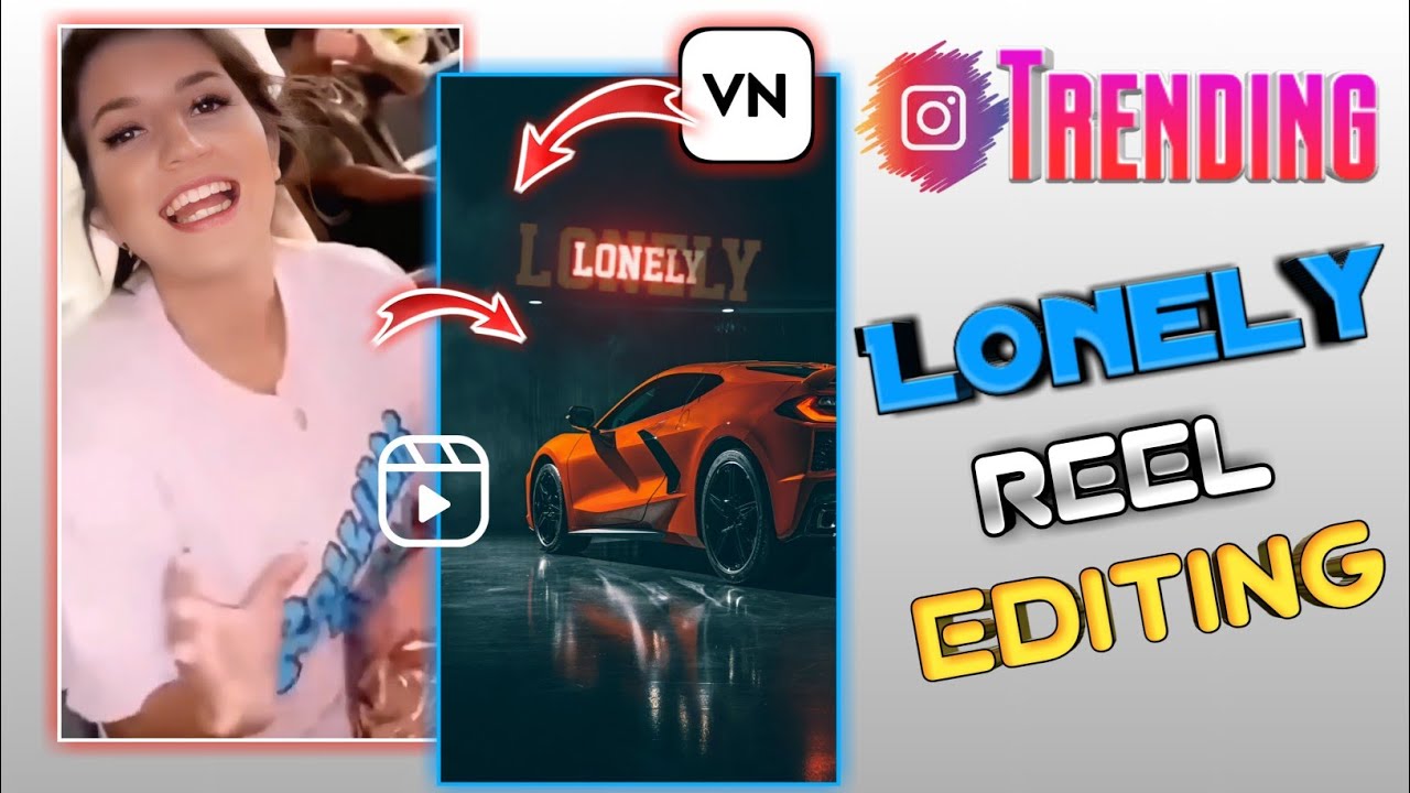 Instagram trending Lonely Reel editing Tamil|Vn editing Tamil|Lonely I'm so lonely song Reel editing