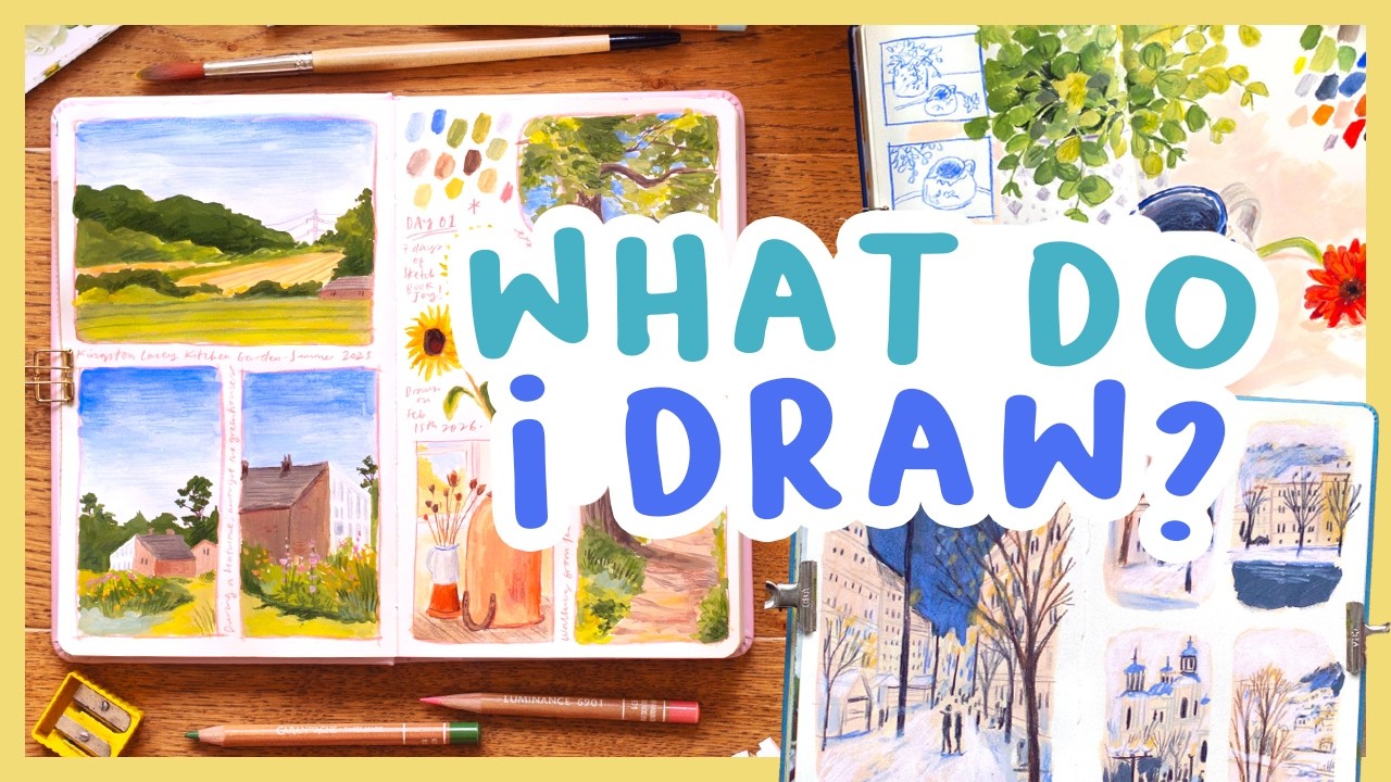 What to Draw When You Have No Ideas ✏️